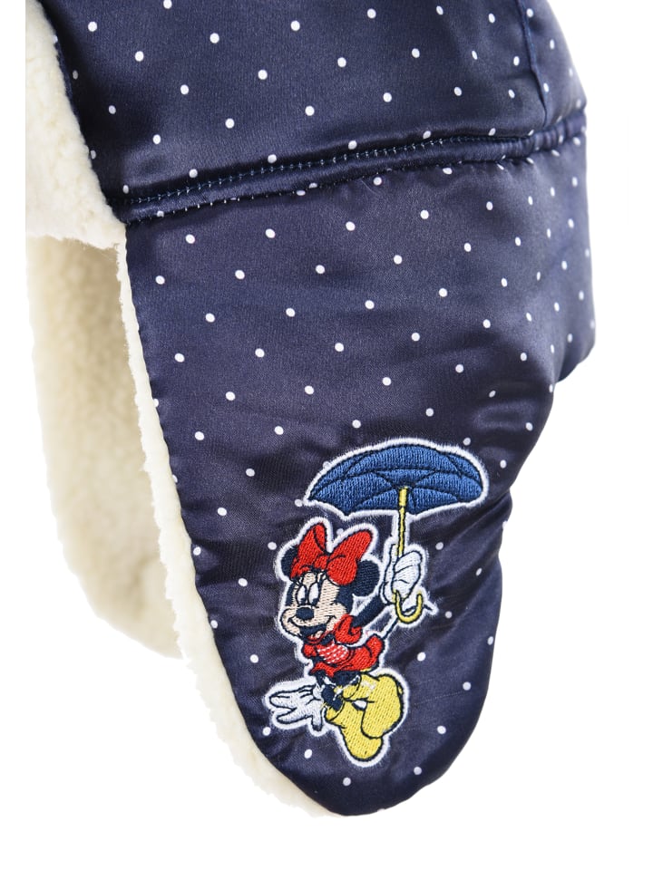 Disney Minnie Mouse Wintermütze Piloten in Dunkel-Blau günstig kaufen