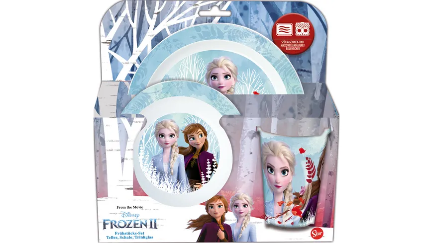 Frozen Frühstücksset 3-tlg.