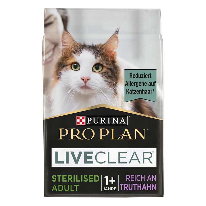 PURINA PRO PLAN LiveClear Sterilised Adult Truthahn