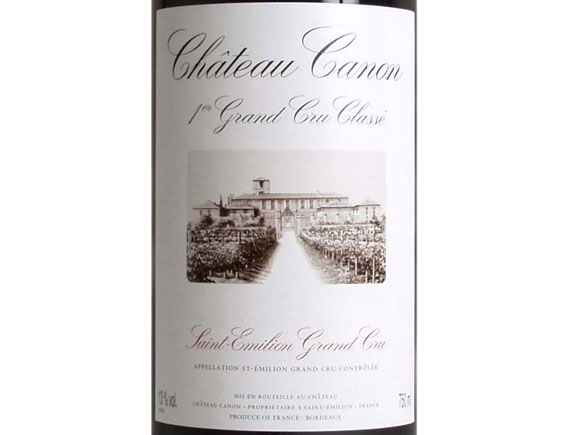 Château Canon 2012 Bordeaux Saint-Emilion Grand Cru