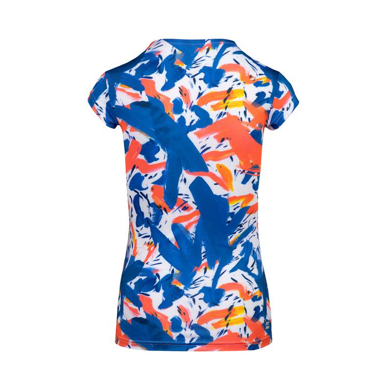 BIDI BADU Bella 2.0 Tech V-Neck Tee Tennisshirt Damen
