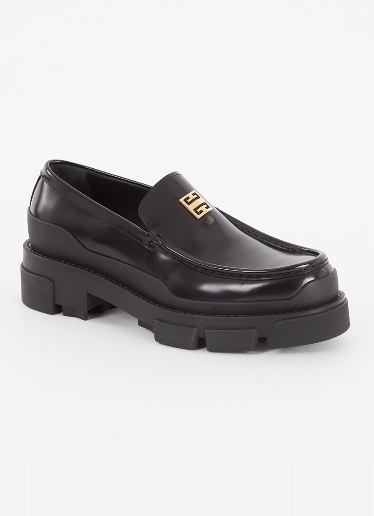 Givenchy Terra -vasikannahkaiset loaferit logolla