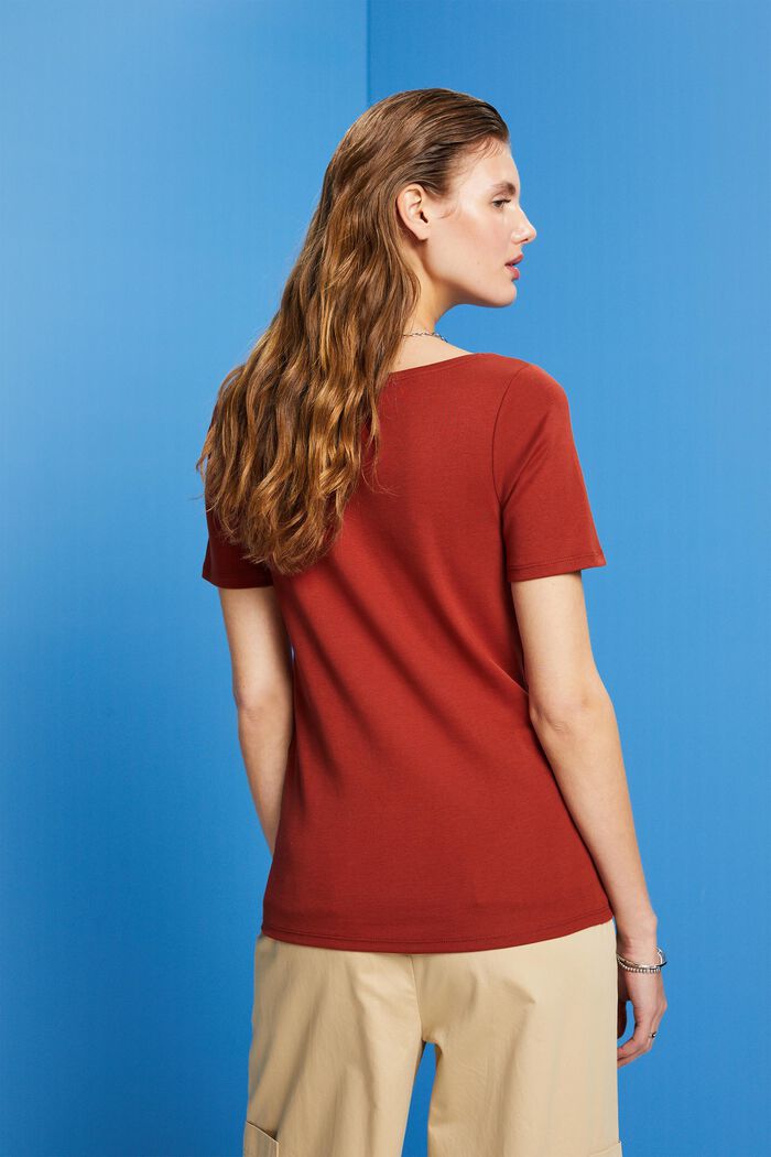 Jersey-T-Shirt mit Glitter-Logo