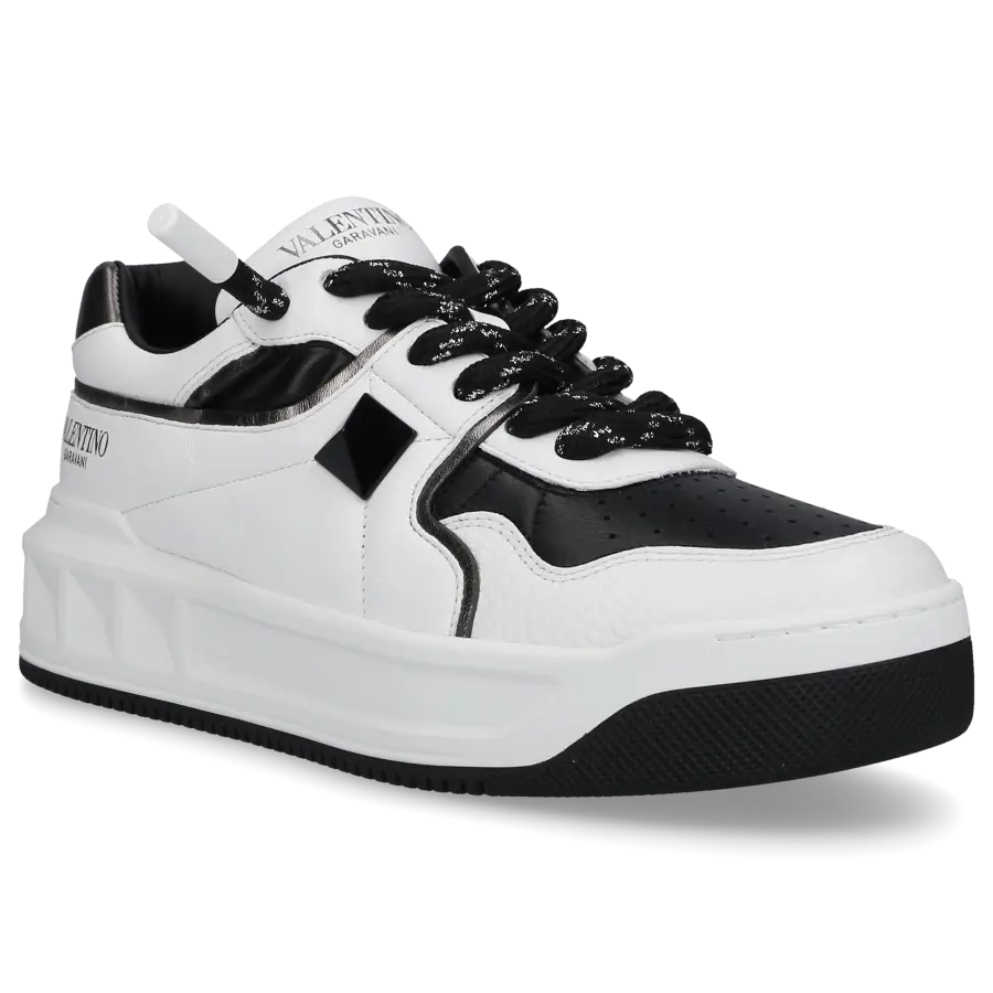 Valentino Garavani - Sneaker low ONE STUD XL Nappaleder - schwarz