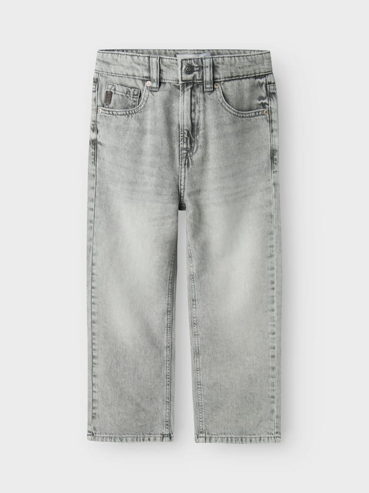 name it Jeans regular fit NKMRYAN STRAIGHT JEANS 3418-BE in light grey denim günstig kaufen