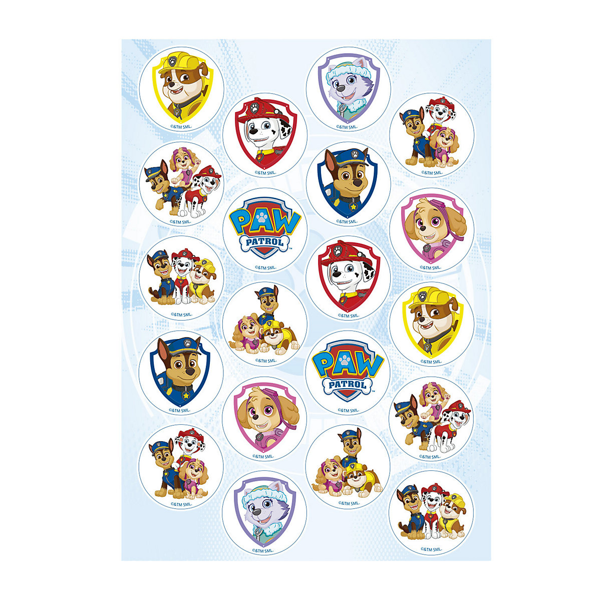 2er Set Paw Patrol Muffinaufleger + Muffinschalen