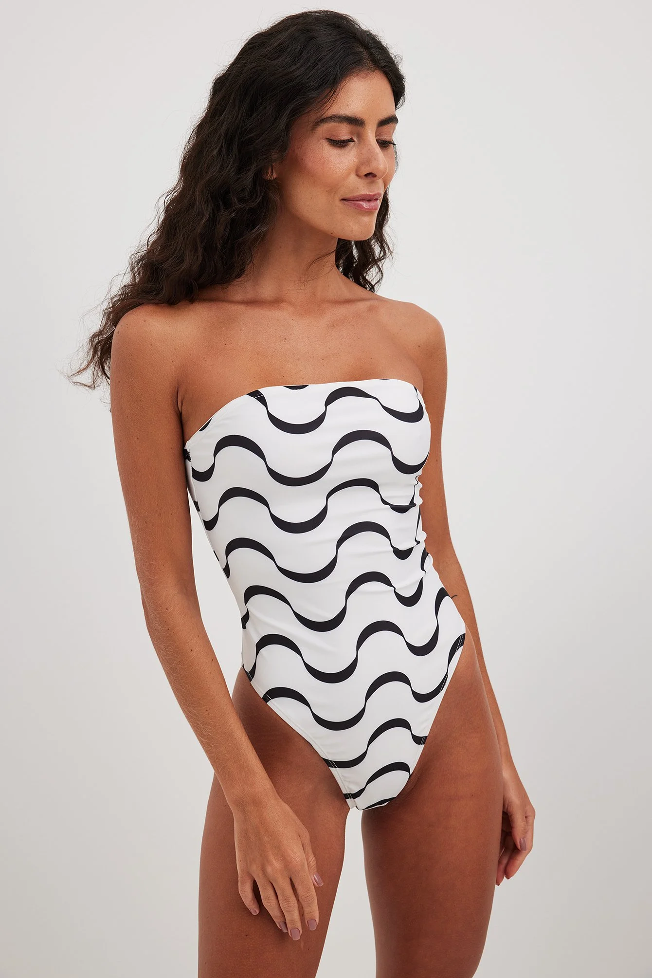 Bandeau-Badeanzug