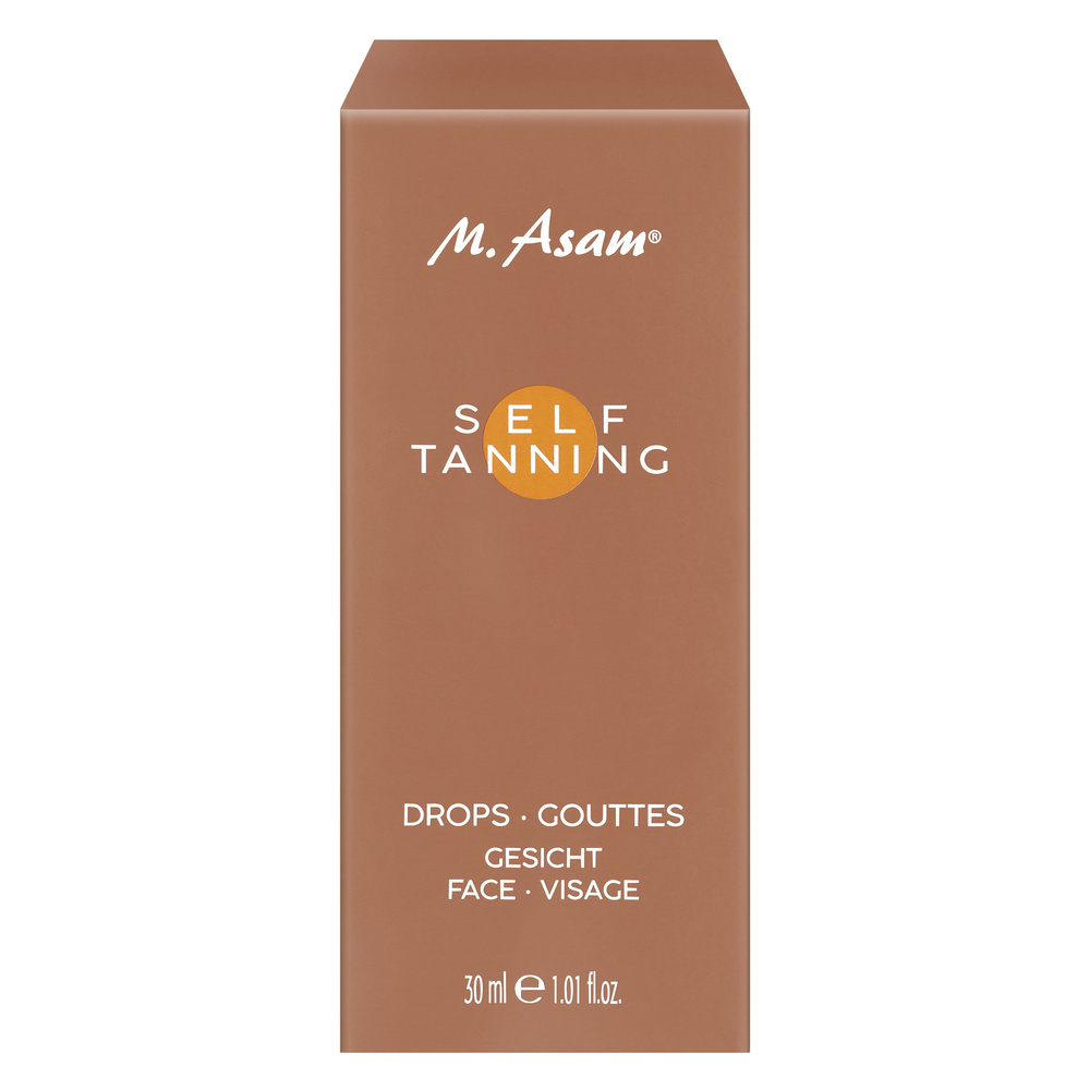 m.asam SELF TANNING DROPS Auto-bronzant
