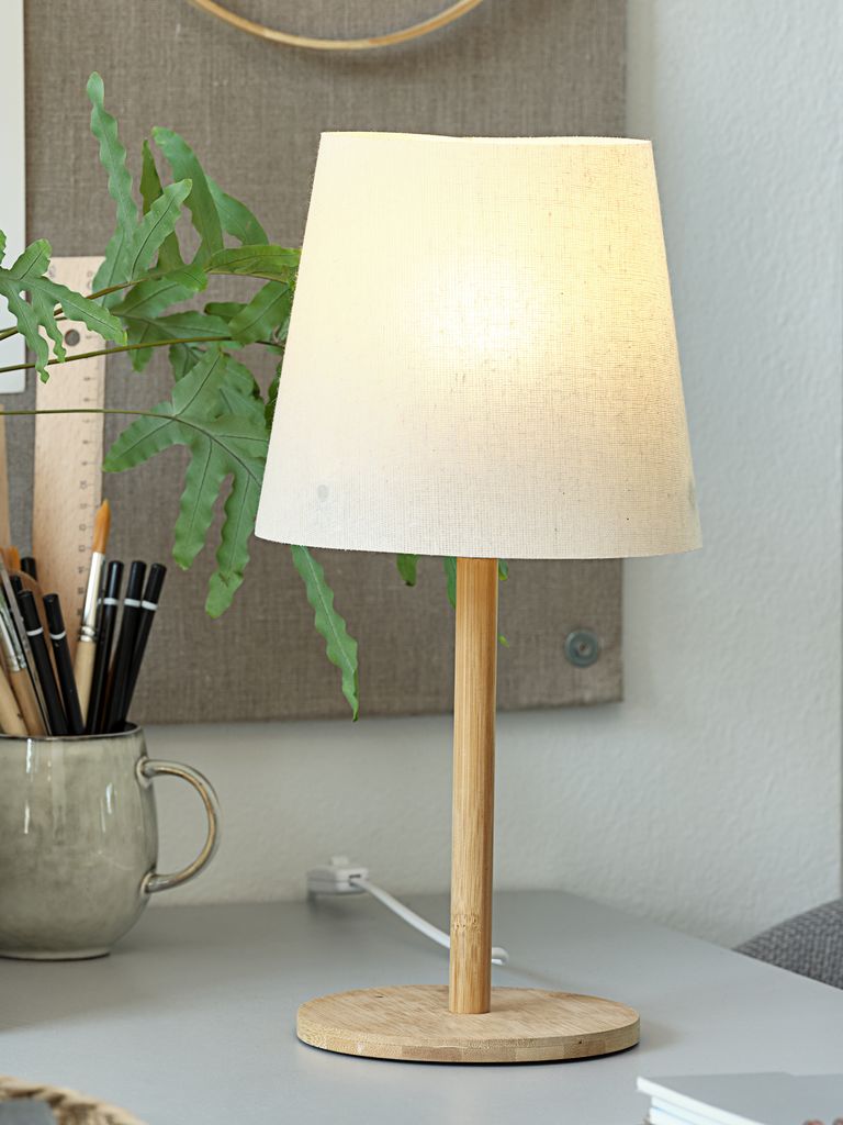 JULIUS JULIUS table lamp Ø19xH39cm natural