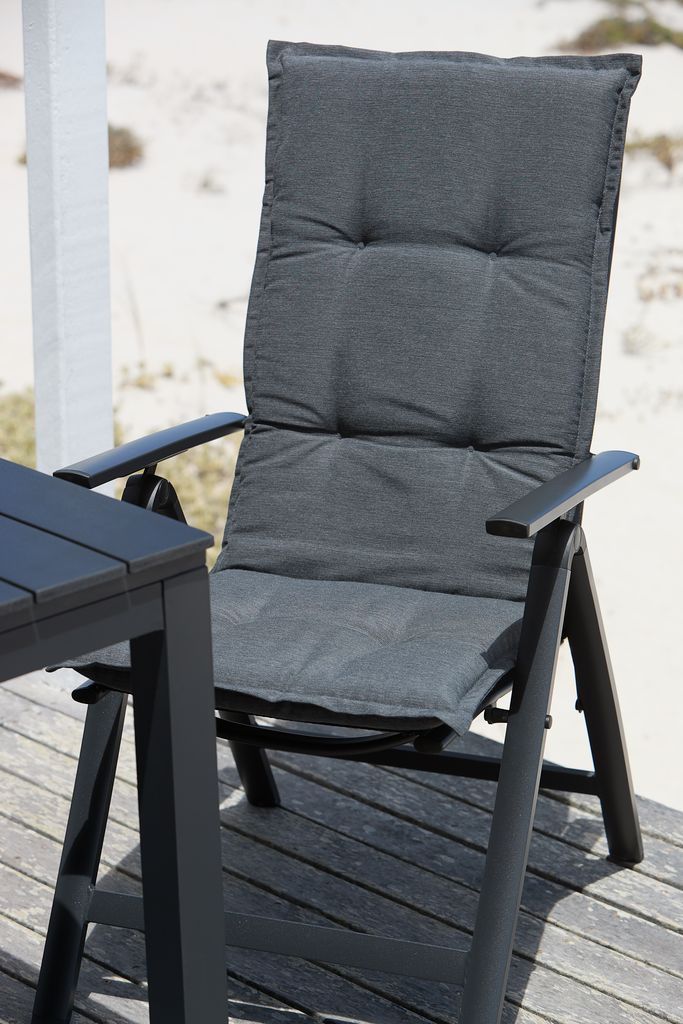 HOPBALLE Adjustable garden cushion HOPBALLE dark gray