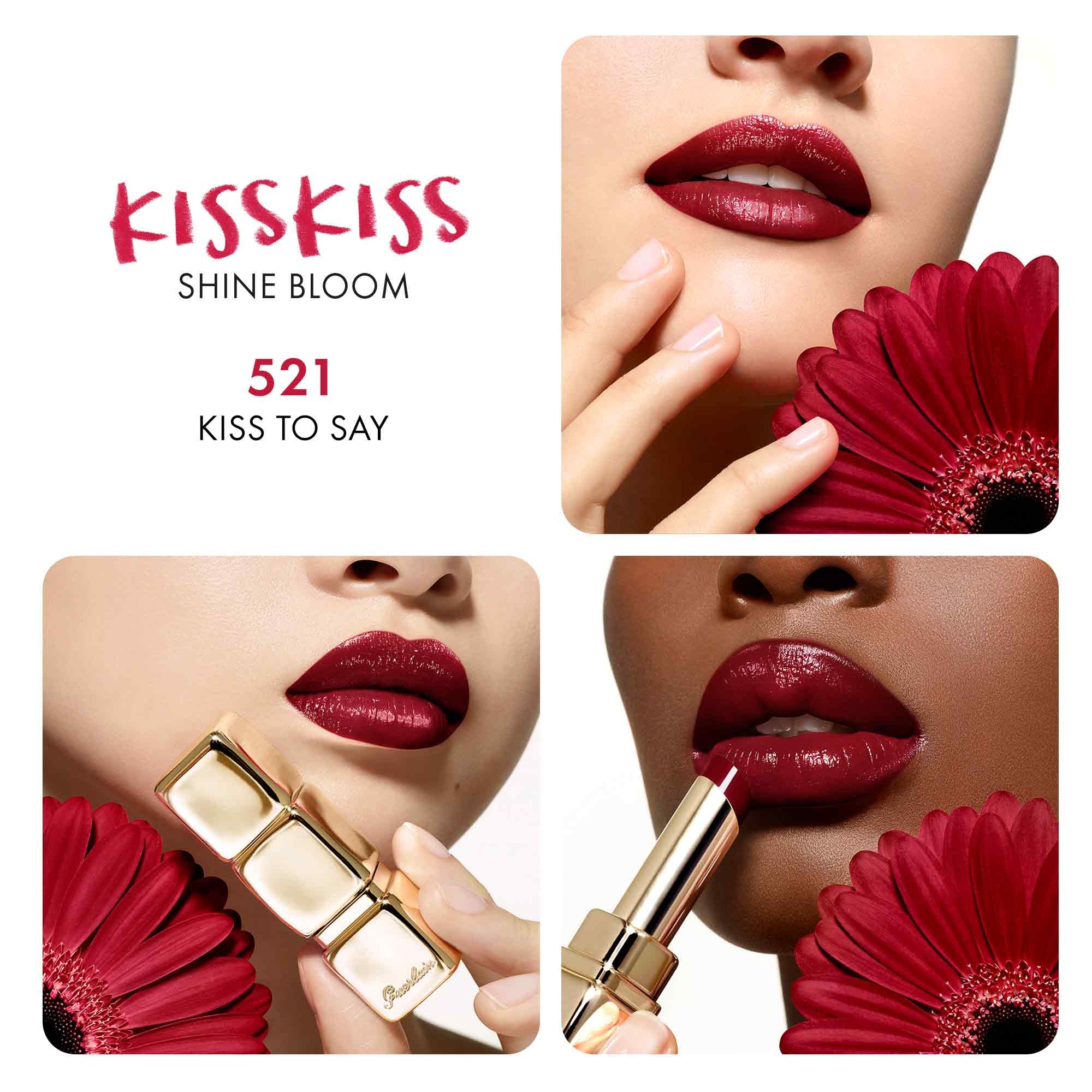 Ruj KissKiss Shine Bloom - Ruj strălucitor, Ruj