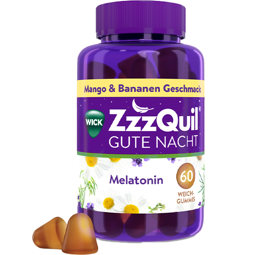 WICK ZzzQuil Gute Nacht Mango & Banane  60 St