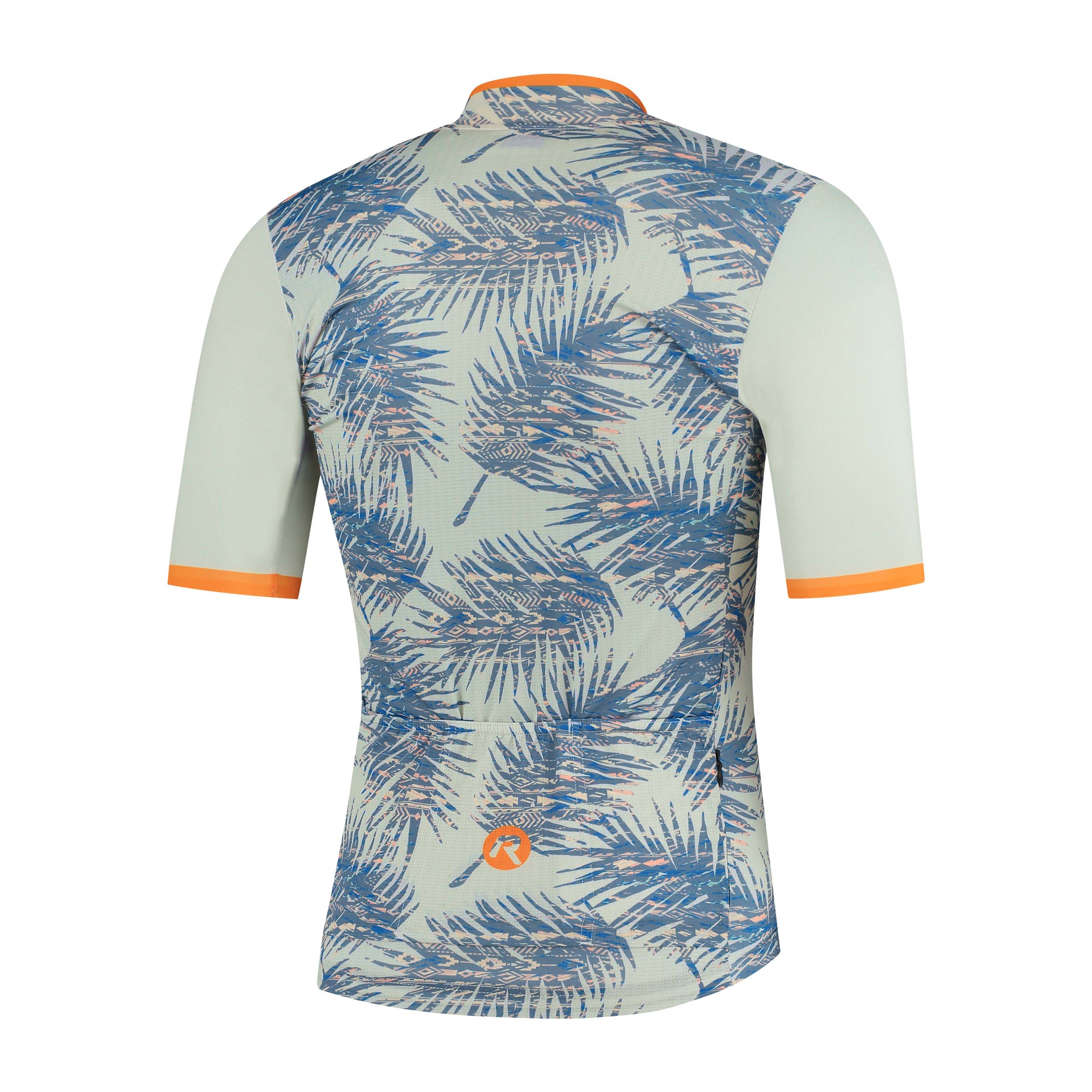 Rogelli Nature Sand/Orange Herren Radtrikot Kurzarm
