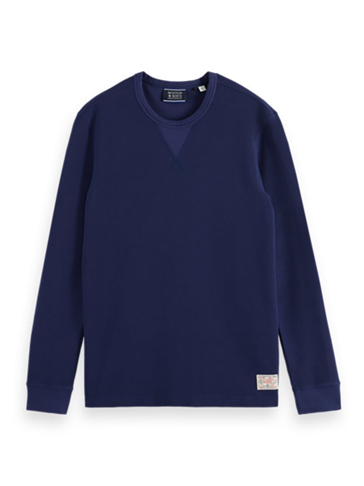Scotch & Soda Sweatshirt in Dunkelblau günstig kaufen