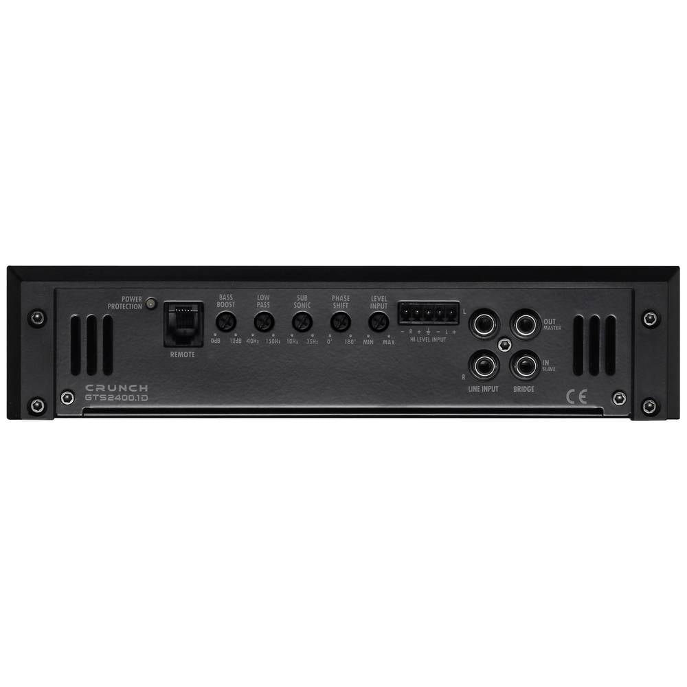 Crunch GTS Monoblock Auto-Subwoofer (Lautstärke-/Bass-/Höhen-Regelung)