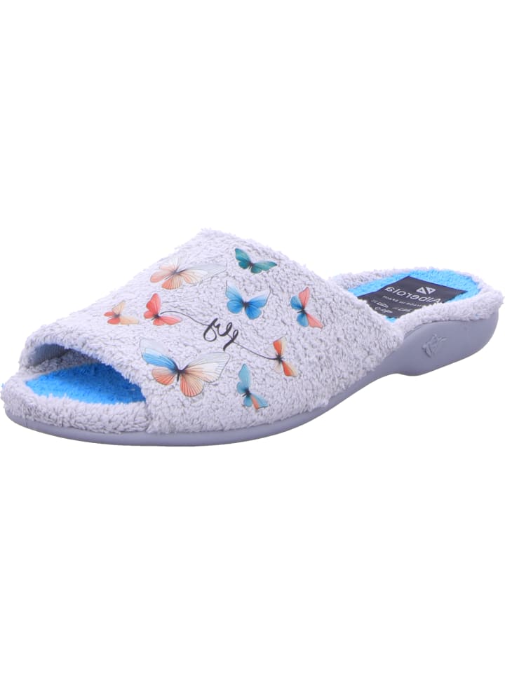 Alberola Pantoffel in grau günstig kaufen