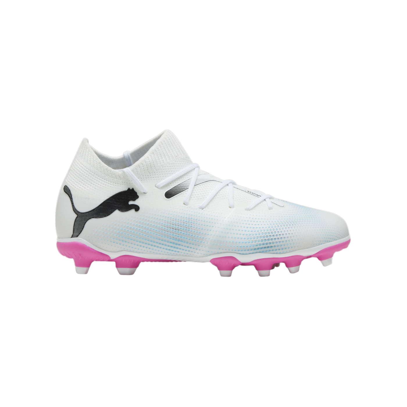 PUMA FUTURE 7 Match FG/AG Phenomenal Jr Kids Weiss Schwarz Pink F01