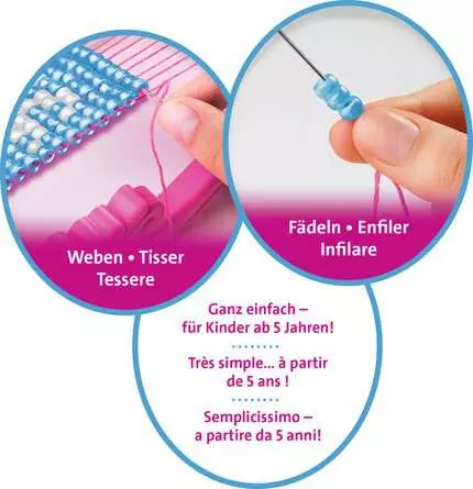 Magischer Perlenzauber - Bastelset für Kinder ab 5 Jahren