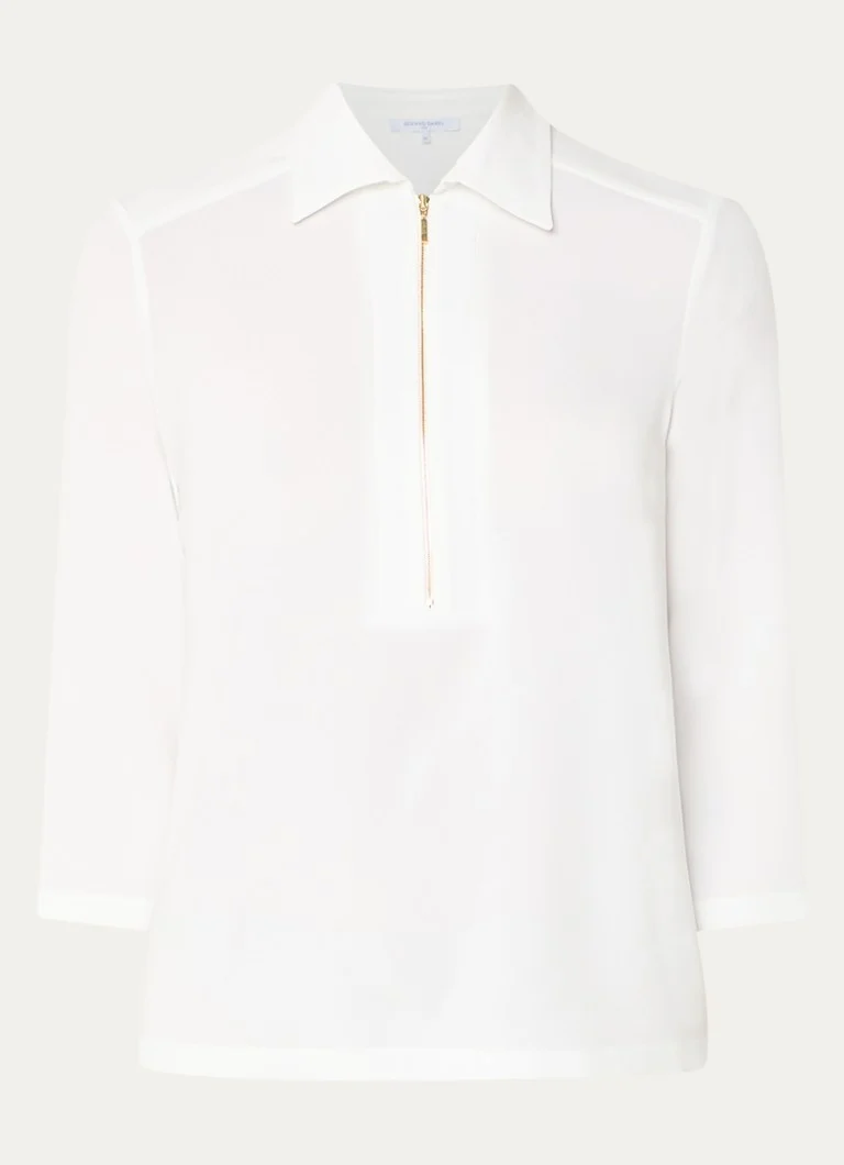 Tunica in crêpe con mezza zip di Gerard Darel Branda