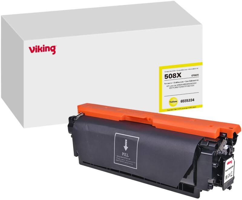 Viking 508X Kompatibel HP Tonerkartusche CF362X Gelb
