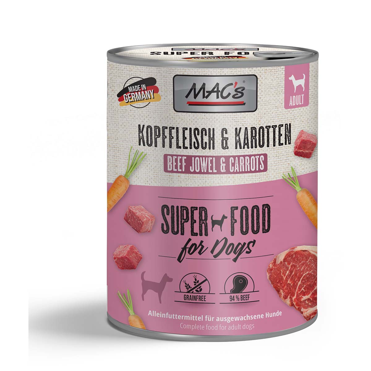 MAC's Dog Kopffleisch und Karotten günstig kaufen bei ZooRoyal