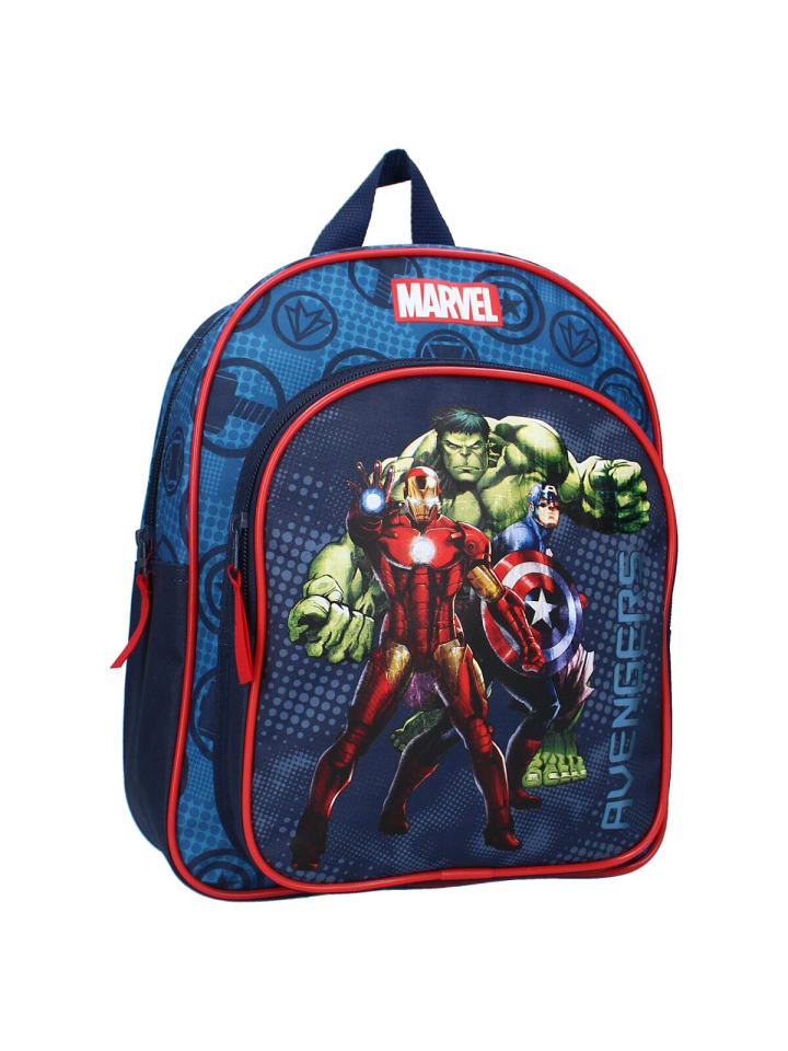 Marvel Marvel Freizeitrucksack Tasche Perfekt für Sport, Schule & Abenteuer in Blau günstig kaufen 30 cm