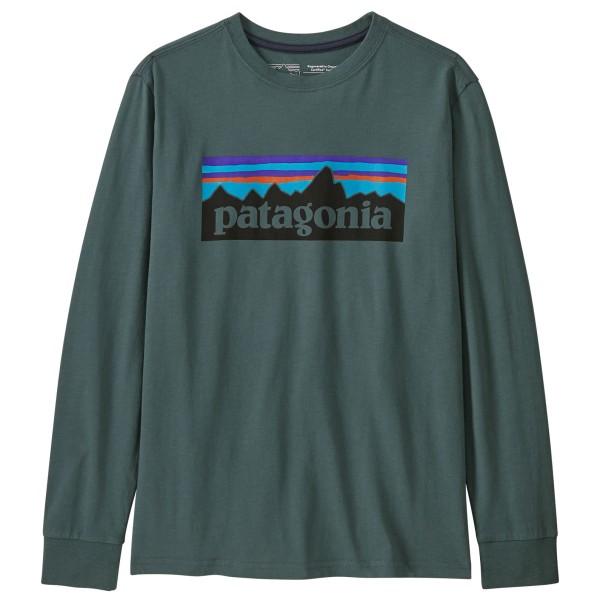 Patagonia - Kid's L/S Reg. Organic Certified Cotton P-6 Tee - Longsleeve