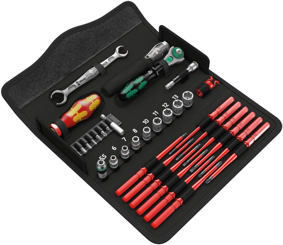 Coffret d'outils de service Wera 05135926001 Kraftform Kompakt W1, en mallette