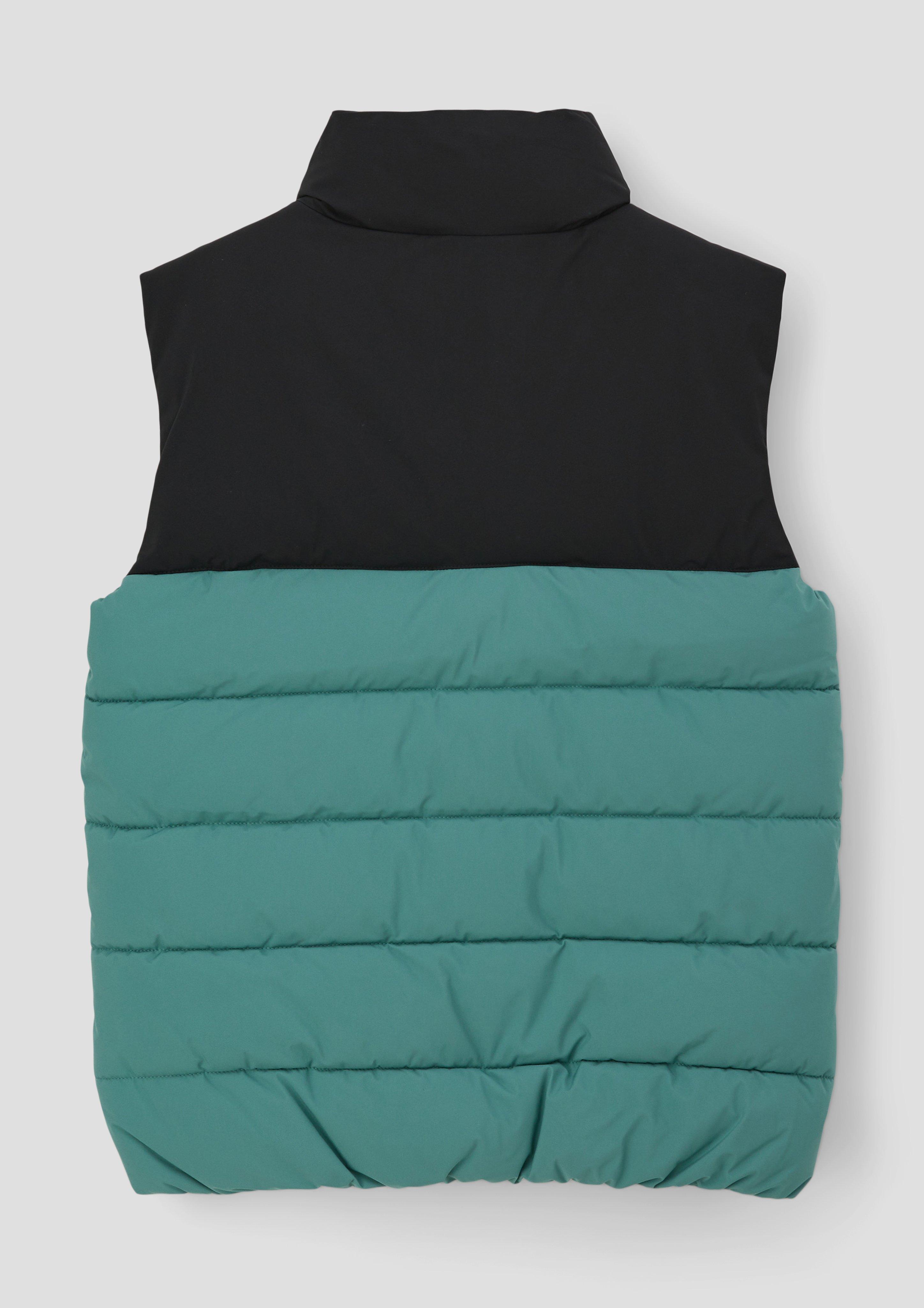 Outdoor-Weste mit Colour Blocking  2140163-6576