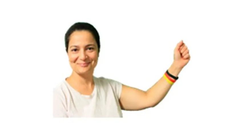 Deutschland - Silikon-Armband mehrfarbig