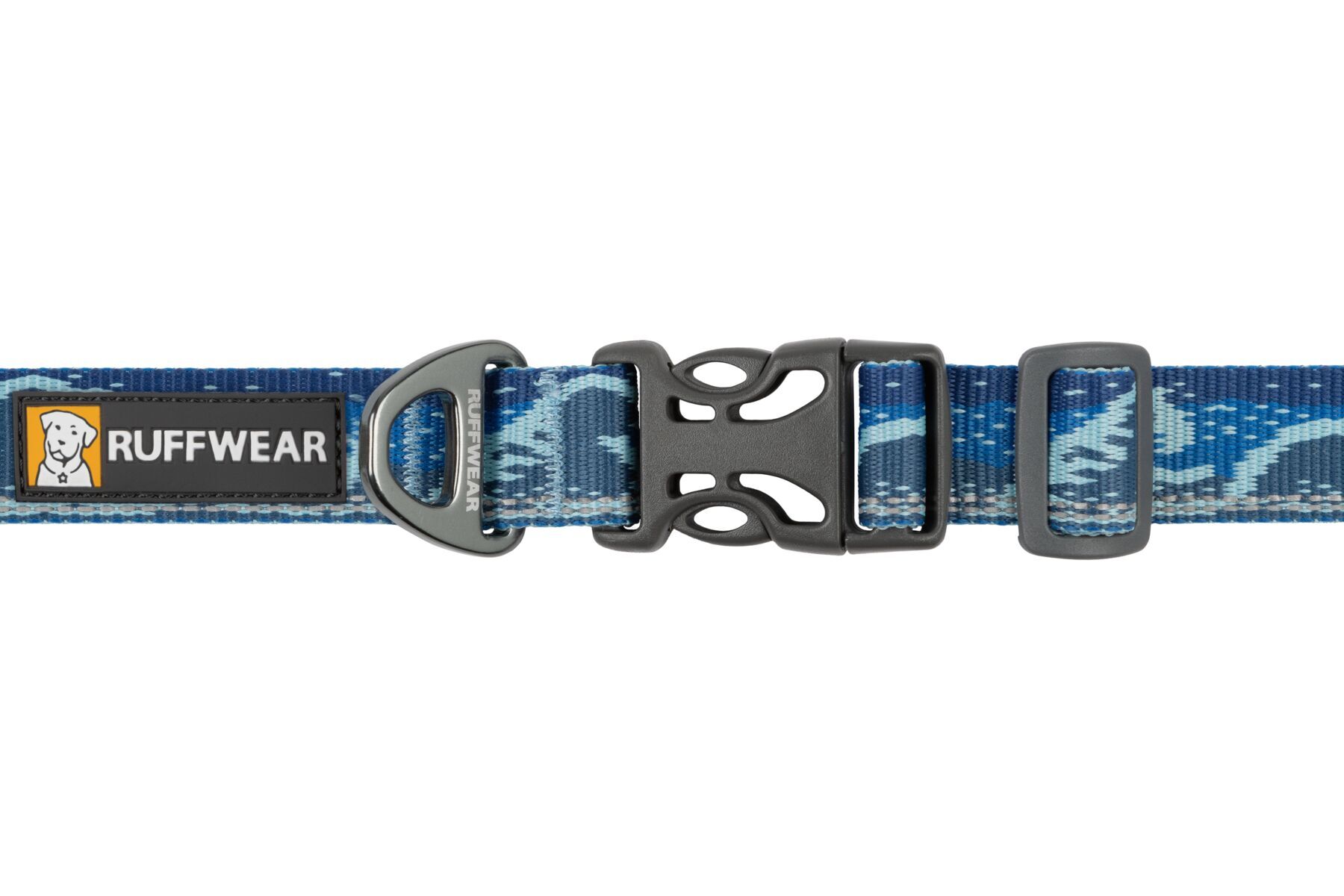 Ruffwear Hundehalsbänder Ruffwear Hundehalsband Crag™ blau/ türkis L