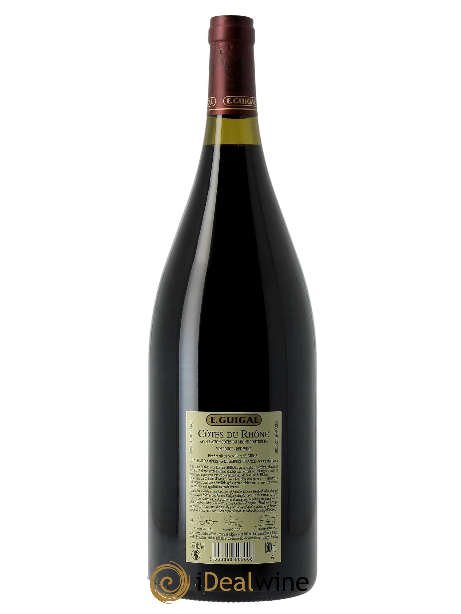 Côtes du Rhône Guigal  2020 - Lot de 1 Magnum