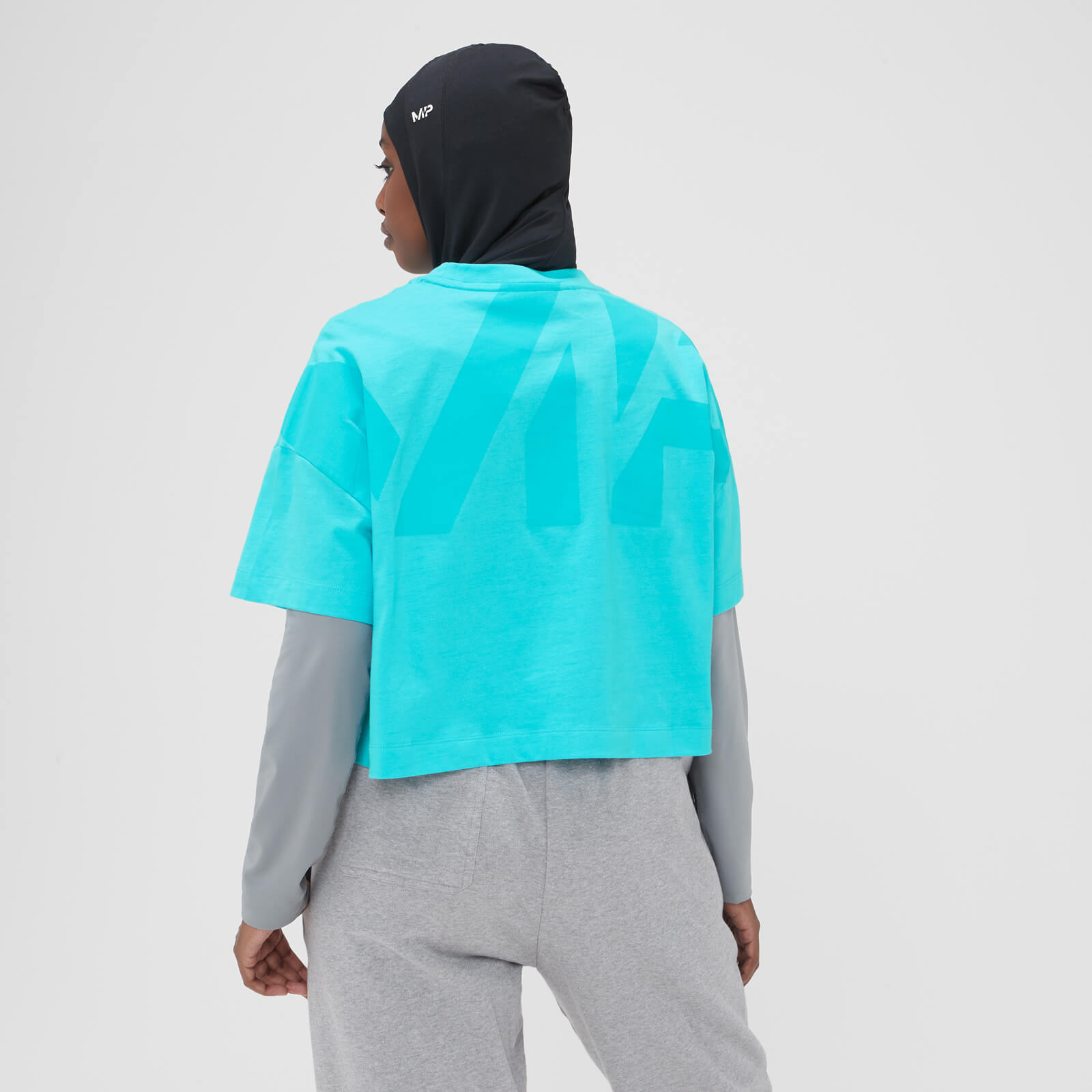 T-shirt court MP Adapt pour femmes – Turquoise vif