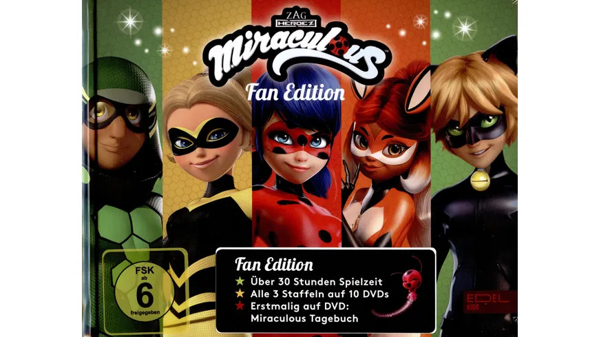 Miraculous - Fan-Edition  [10 DVDs]