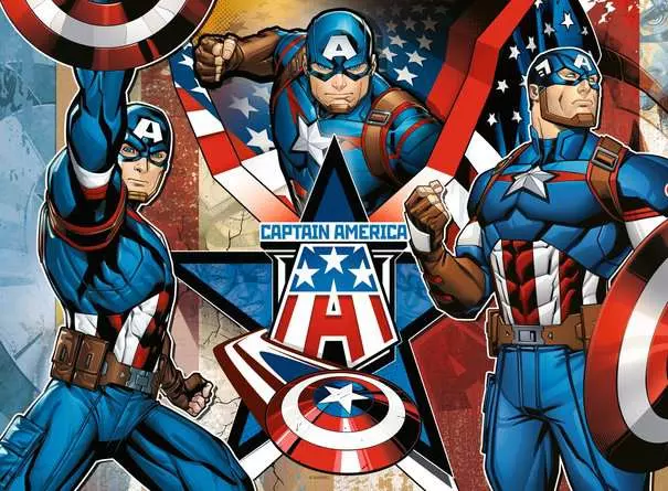 Kinderpuzzle ab 6 Jahren - Der erste Avenger - 100 Teile