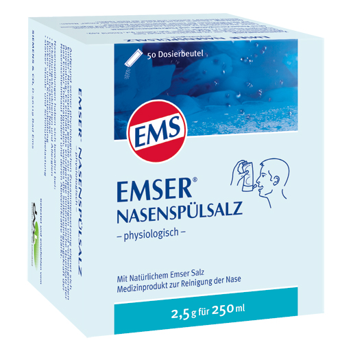 EMSER Nasenspülsalz physiologisch Btl.  50 St  Pulver