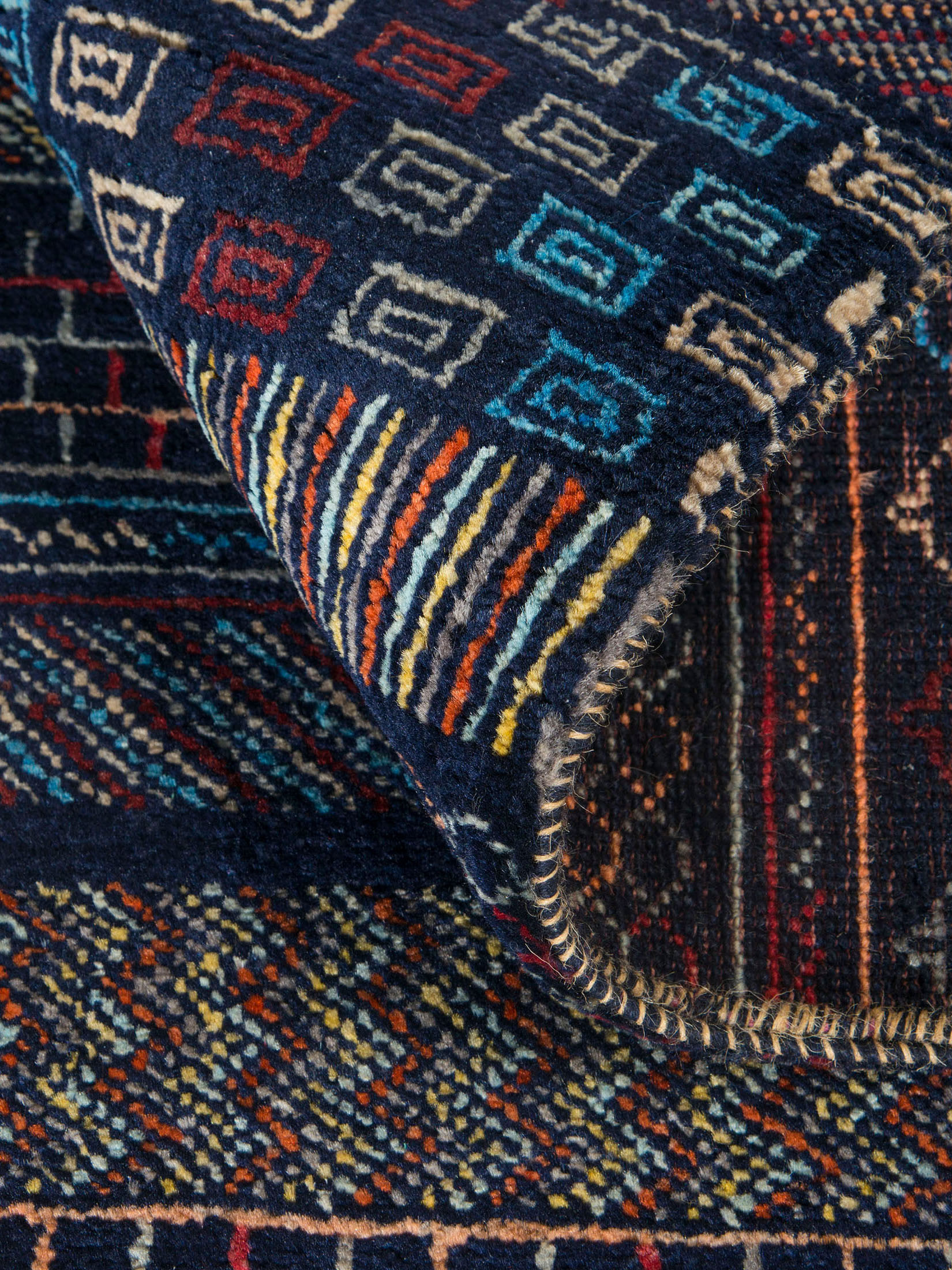 Contemporary Gabbeh ca. 81 x 130 cm, Unikat / Einzelstück