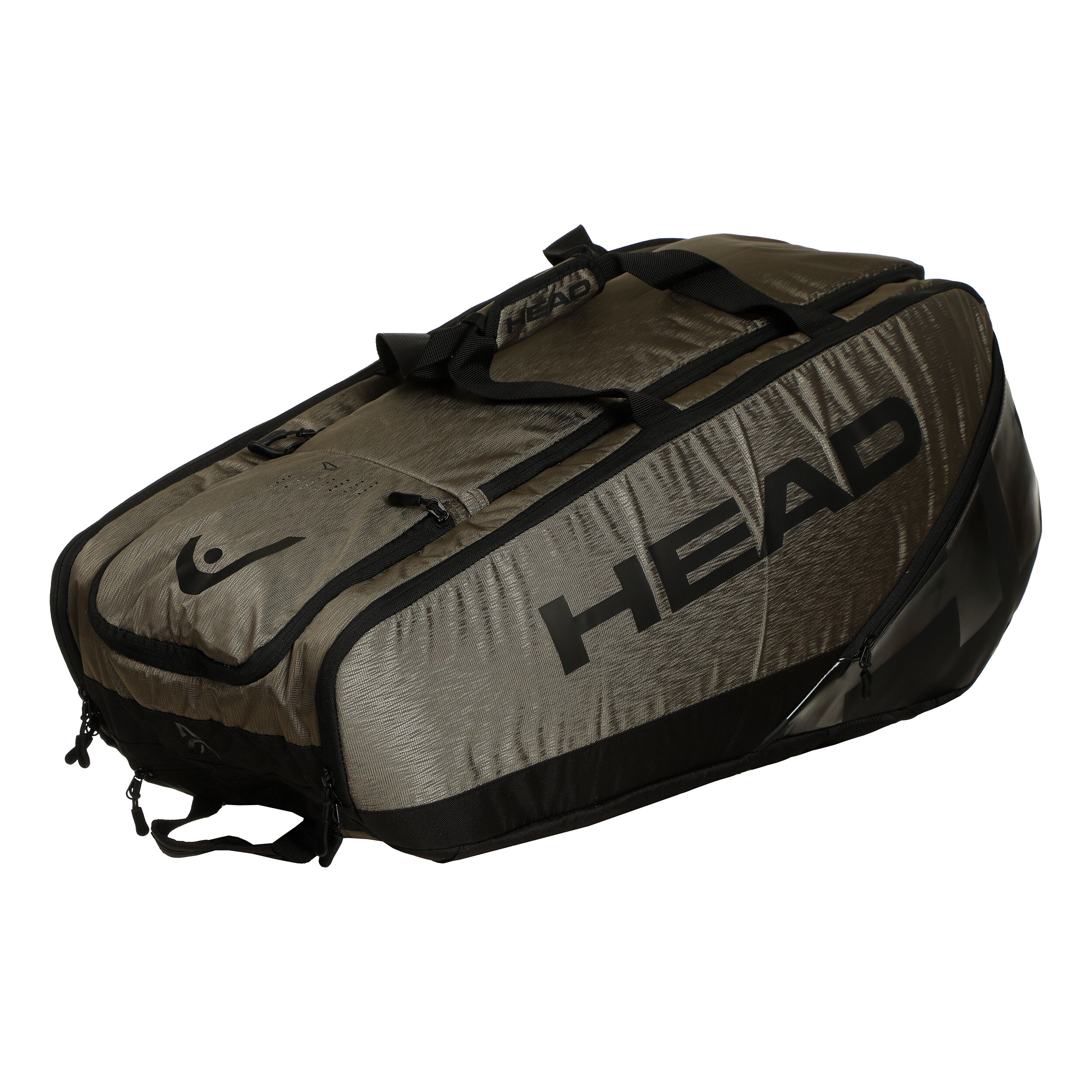 Tour Racquet Bag XL Schlägertasche 12er - Anthrazit, Schwarz