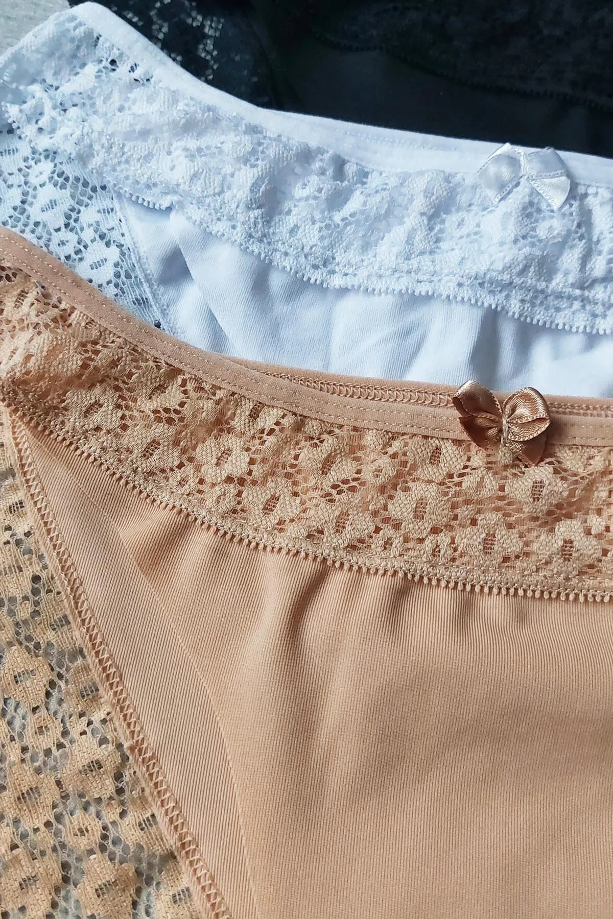 Sensu  Lasergeschnittene Spitzen-Slip-Höschen für Damen im 3er-Pack - Kts3101