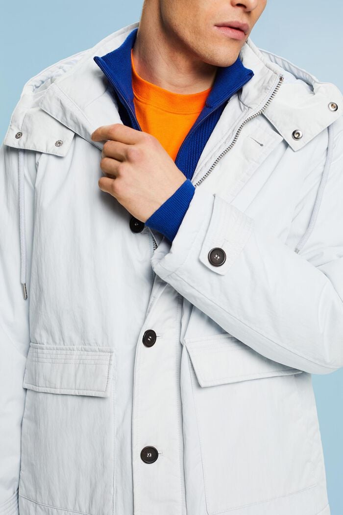 Kurzer Parka mit Wattierung