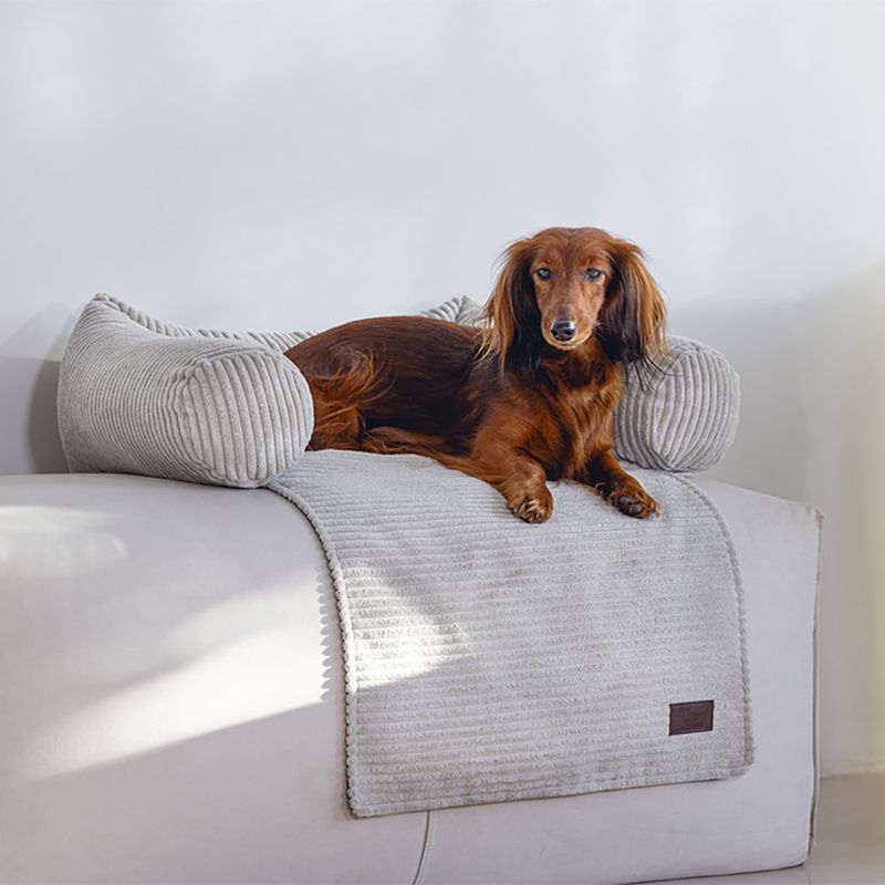 Designed by Lotte Couchkissen Ribbed, hellgrau
