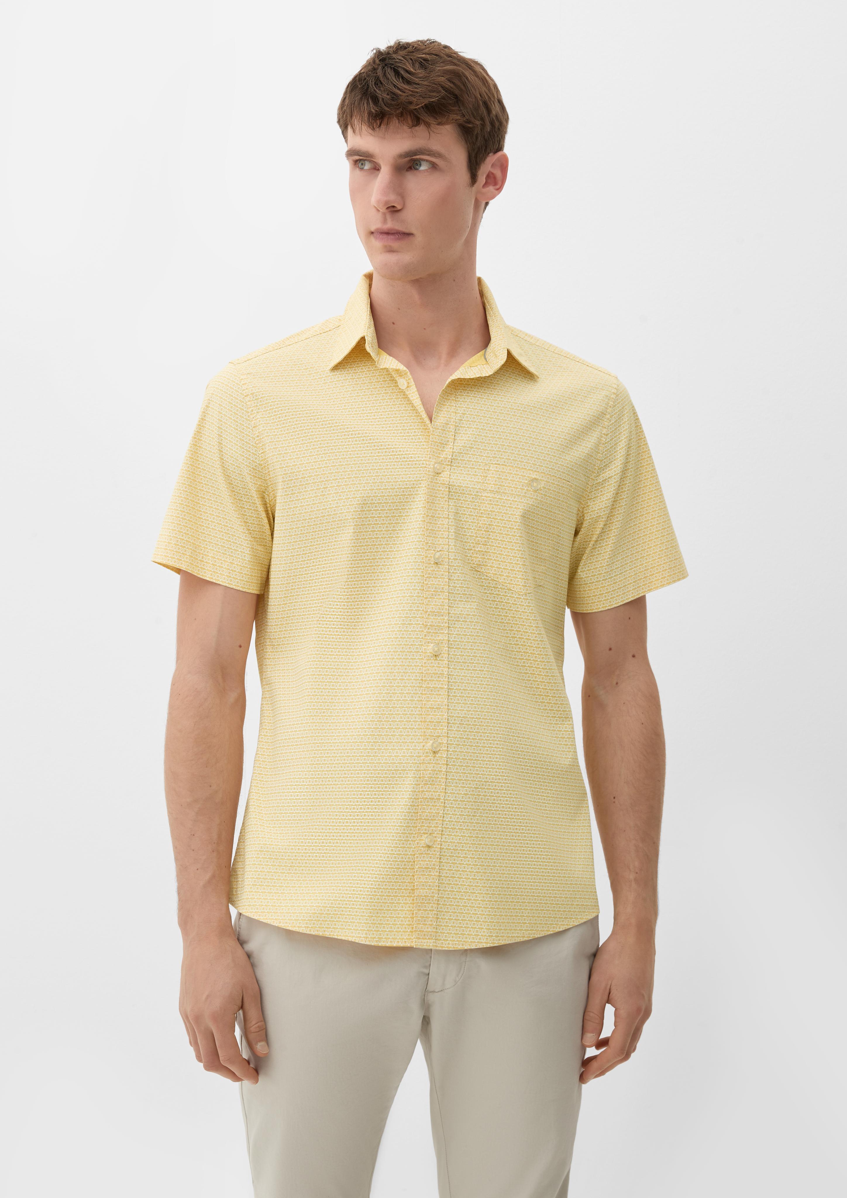 Slim Fit: Hemd mit Allover-Muster  2127473-13A5