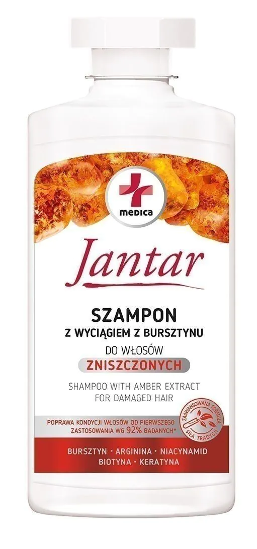 Jantar Med šampon s ekstraktom jantara za oštećenu kosu 3