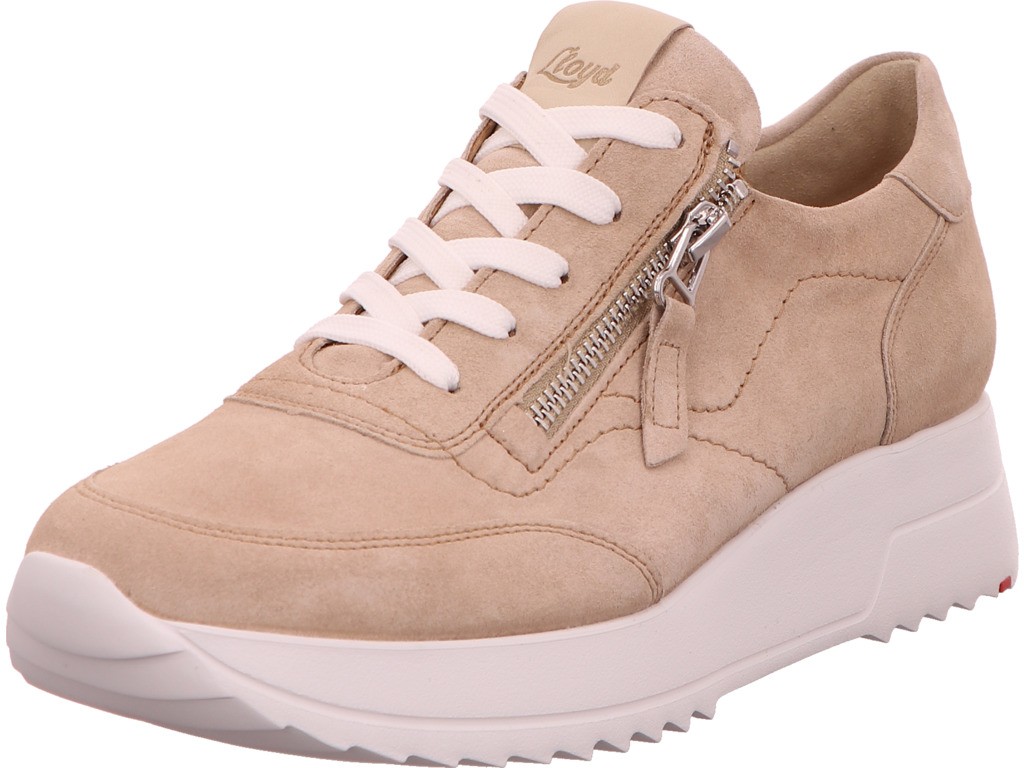 LLOYD Freizeit Schnürer taupe Sneaker High