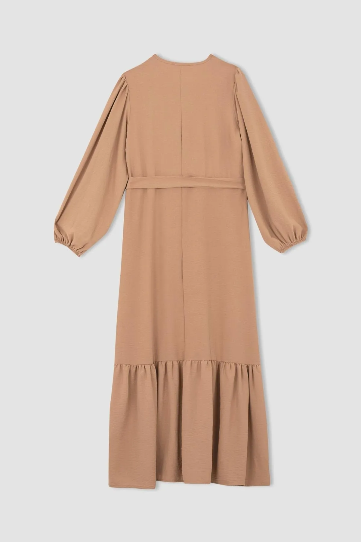 DeFacto  Langärmliges Kleid aus Baumwolle in normaler Passform