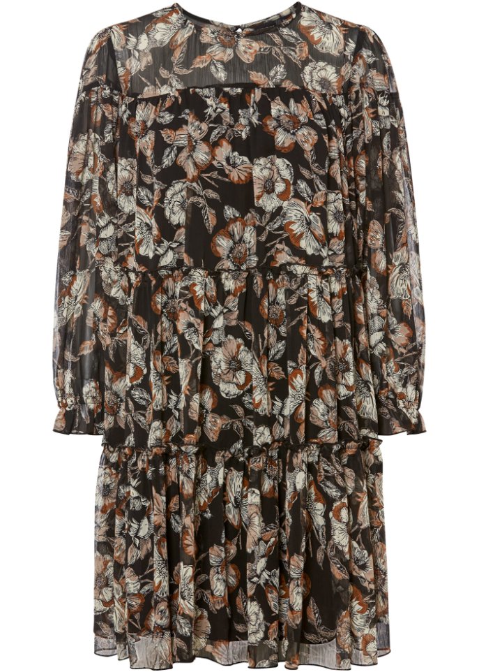 Kleid mit Volants