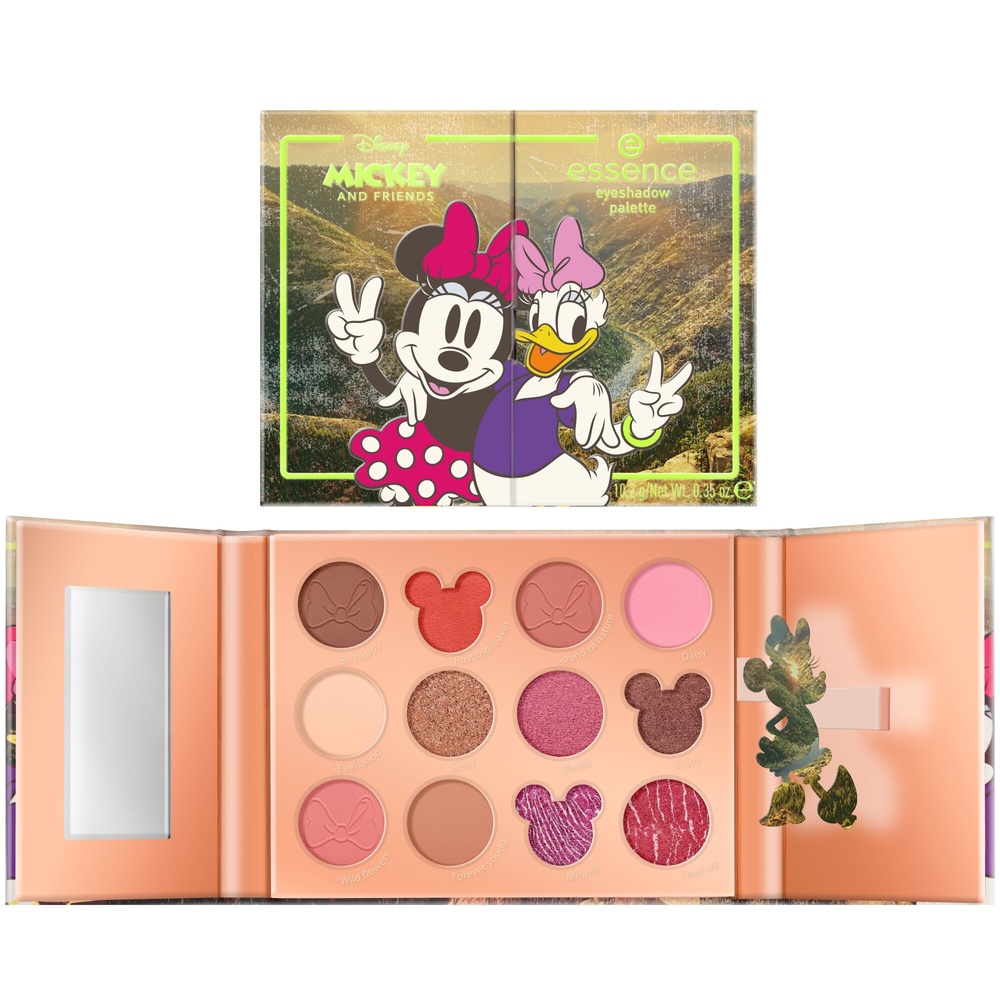 essence Disney Mickey and Friends palette fardsà paupières Palette d'Ombres à Paupières