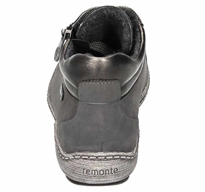 REMONTE Schnür-Stiefeletten grau DA-KURZSTI