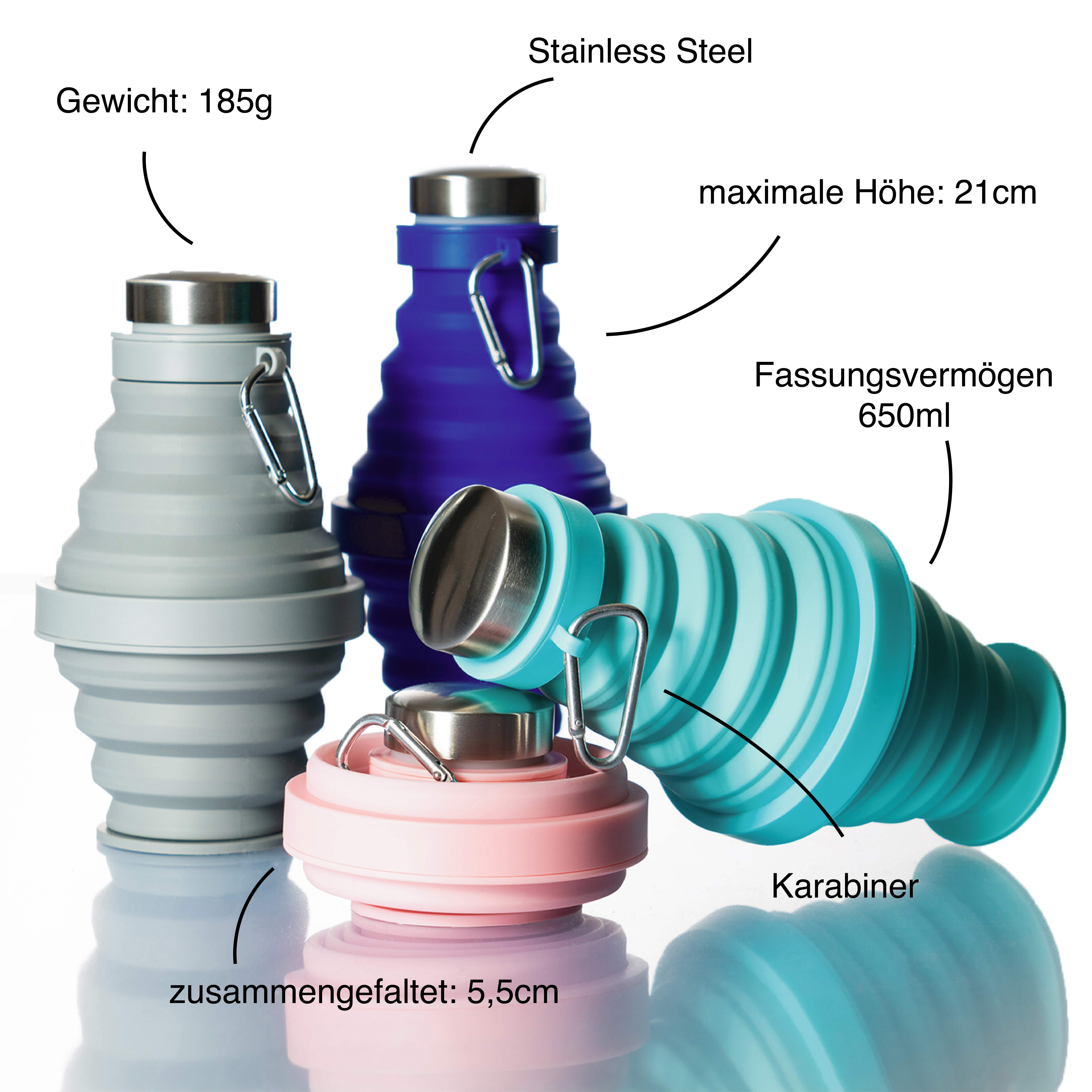 Breezy-Sky Faltbare Trinkflasche