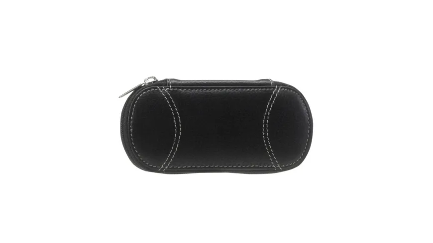 Maniküre-Etui Leder 5-teilig schwarz